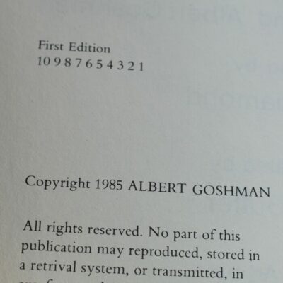 Magic by Gosh 1985 first edition and print: signed by Goshman - Image 3