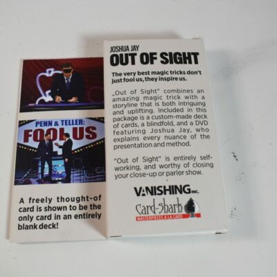 Joshua Jay's Out of Sight: fooled Penn and Teller - Image 2