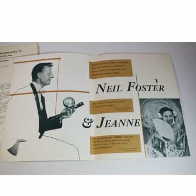 Neil Foster Ephemera Package with signed letter on Abbott Stationary - Image 7