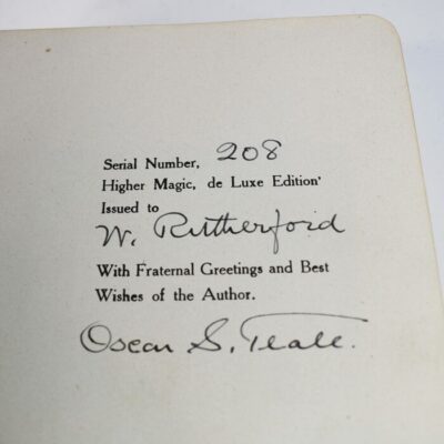 Higher Magic Deluxe Edition #208: signed by Oscar Teale - Image 2