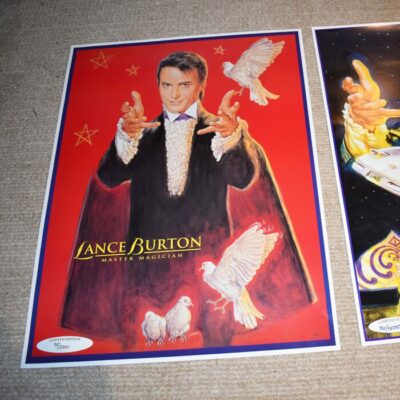 3 Lance Burton numbered posters form the Monte Carlo - Image 2