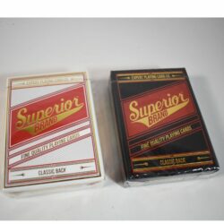 Superior Robusto Classic Reserve Playing Cards (Limited to 1000 decks) And Superior Classic Reserve Back Playing Cards