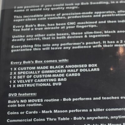 Bob's Box by Bob Swadling and Mark Mason - Image 3