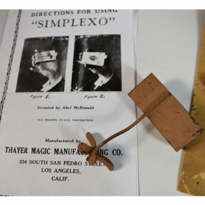 Harlequin Cigarette Holder and Simplexo card gimmick: two scarce Thayer Gimmicks - Image 3