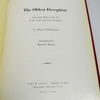 The Oldest Deception: Kurt Volkman: Cups and Balls in the art of the 15th and 16th Centuries - Image 4