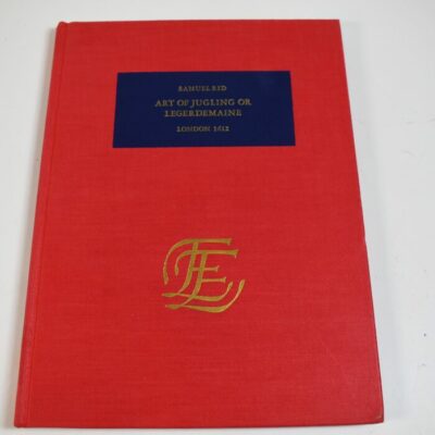 Art of Juggling or Legerdemaine: nr. fine condition