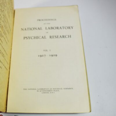 Proceedings of National Laboratory of Psychical Research short title catalogue and Supplement: 1935 Harry Price - Image 3