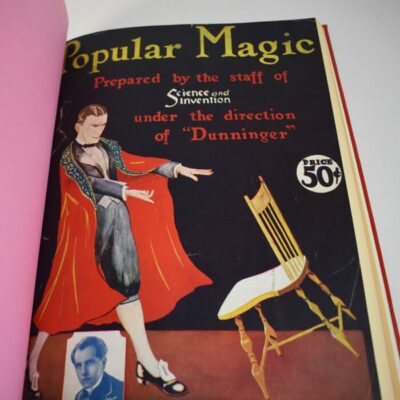 Dunninger's Popular Magic from Science and Invention: All three issues beautifully bound: 1926-1929: great find - Image 4