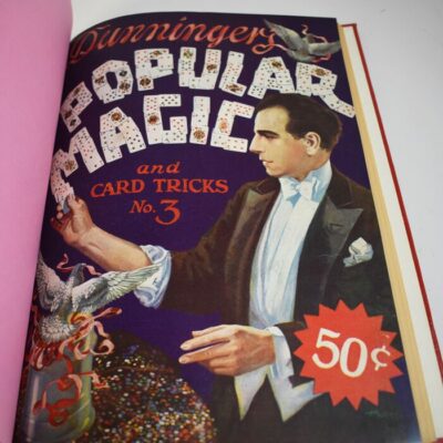 Dunninger's Popular Magic from Science and Invention: All three issues beautifully bound: 1926-1929: great find - Image 5