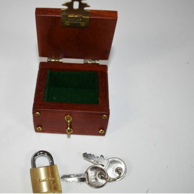 Mel Babcock Lippincott Coin Box: Mahogany - Image 2