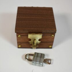 Mel Babcock Lippincott Coin Box: Walnut