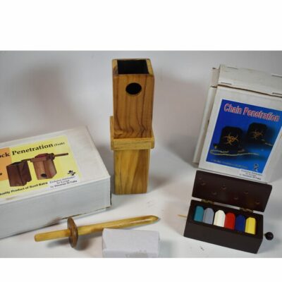 Chain Penetration , Double Block Penetration (teak wood) and Mini Block Release: special combo pricing