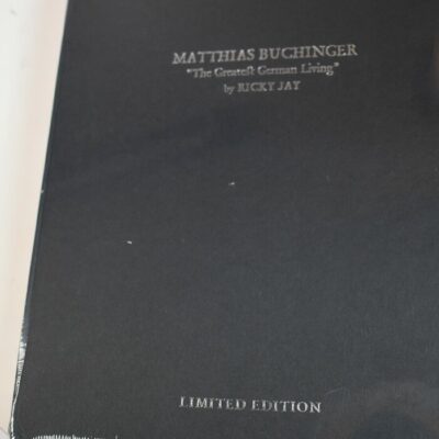Limited Edition Matthias Buchinger "Greatest German Living" Book by Ricky Jay; New in Mfg. Wrap - Image 3
