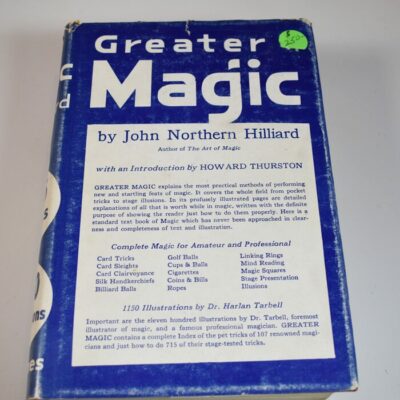 Greater Magic 1947 8th impression with DJ