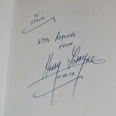 Rimshots: Harry Lorayne 1973 signed by the author - Image 2