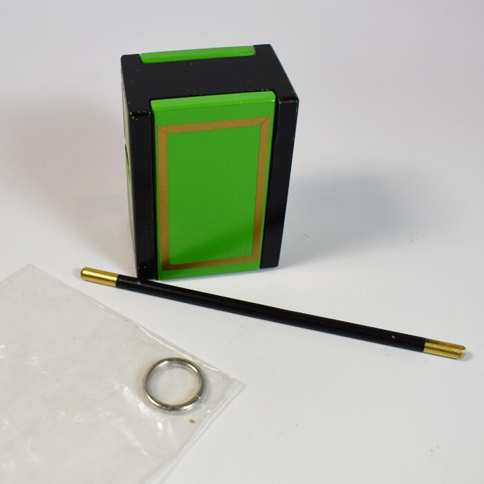 Mel Babcock Ring and Box: painted version