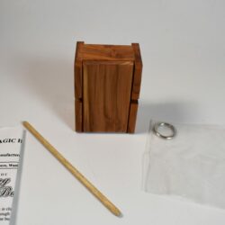 Mel Babcock Ring and Box: wood version