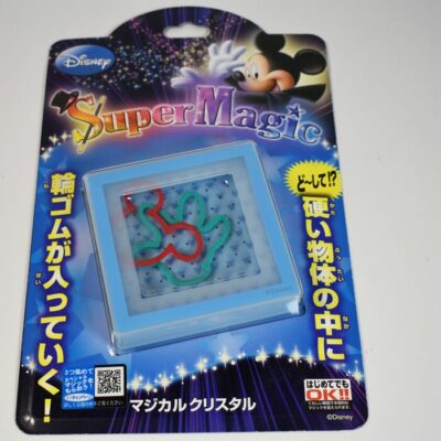 Tenyo Disney Magic Crystal Mickey (Blue Crystal): pristine mint