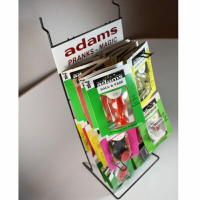 Adam’s Fully Stocked Vintage Store Counter Display: circa 1960 rare - Image 2