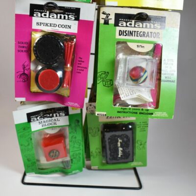 Adam’s Fully Stocked Vintage Store Counter Display: circa 1960 rare - Image 4