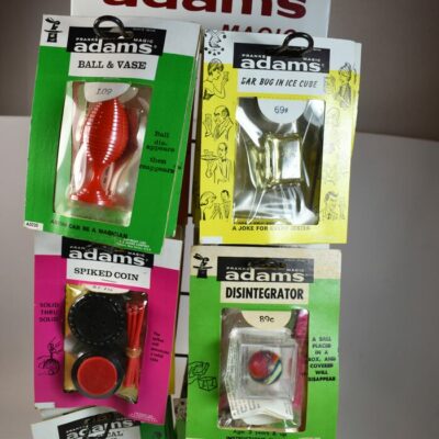 Adam’s Fully Stocked Vintage Store Counter Display: circa 1960 rare - Image 5