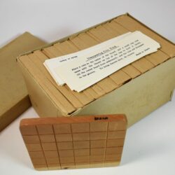 Vintage Japan Disappearing Coin Trick (Coin Board): A full factory case of 24 circa 1950!  Amazing find!