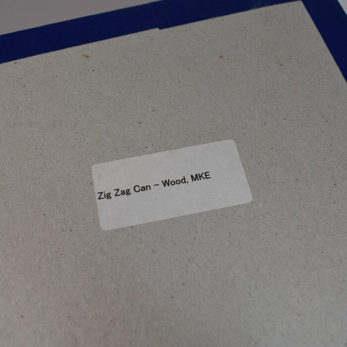 Vintage Zig Zag Can from Mikame - Image 4