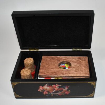 Cork and Card Penetration form Michael Baker in the Okito style.  As new.