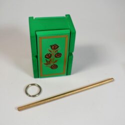 Mel Babcock Ring and Box: painted version