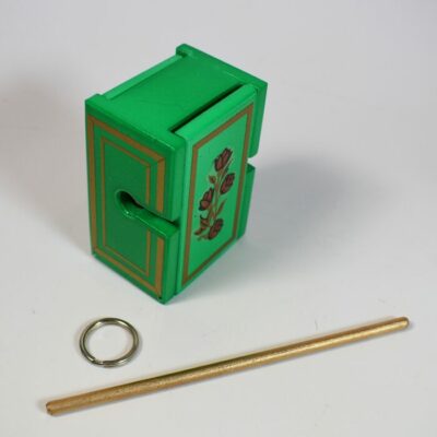 Mel Babcock Ring and Box: painted version - Image 2