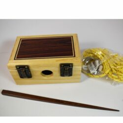 Babcock Twin Cords, Rings and Treasure Chest: hallmarked