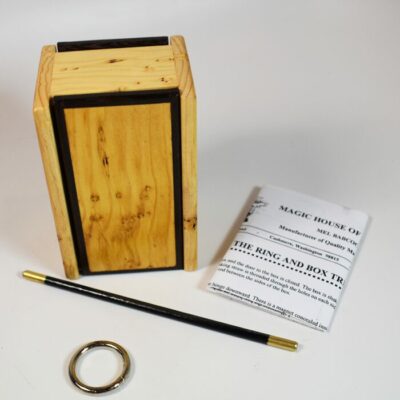 Large Size Ring In Box by Mel Babcock: Exotic Wood Version: As new - Image 3