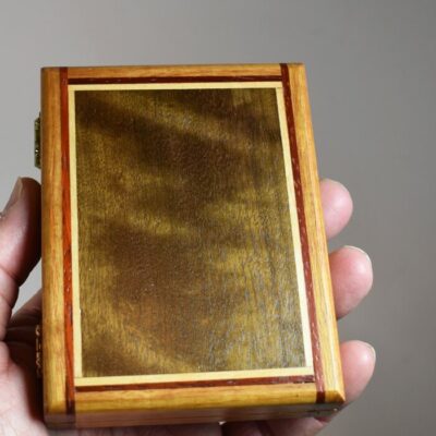 Mel Babcock Magnetic Card Box: exotic woods - Image 4