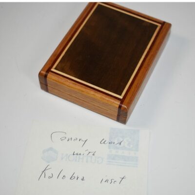 Mel Babcock Magnetic Card Box: exotic woods - Image 3
