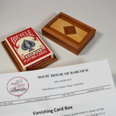 Mel Babcock Vanishing Card Box: very limited run - Image 2