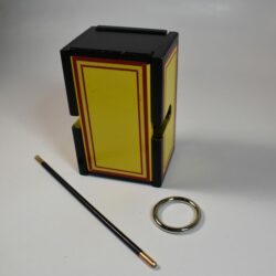 Large Size Ring In Box in yellow  by Mel Babcock: As new removed from the original shipping box