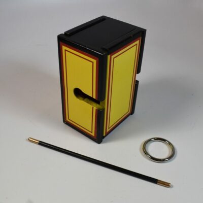 Large Size Ring In Box in yellow  by Mel Babcock: As new removed from the original shipping box - Image 2