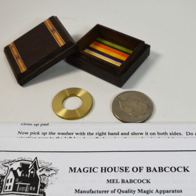 Silver Dollar Brass Washer Trick from Mel Babcock: beautiful inlay - Image 3