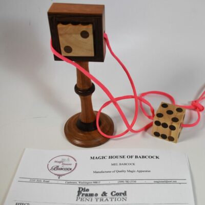 Mel Babcock Die and Cord Penetration: 8 inch Exotic wood version - Image 3