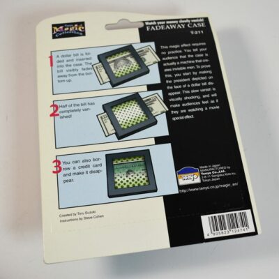 Tenyo Fade Away Case T-211 Pristine mint in the package: discontinued and long sold out - Image 2