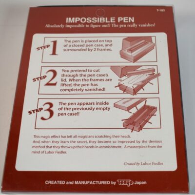Tenyo Impossible Pen T-183: 1987 Pristine Mint in the Box - Image 2