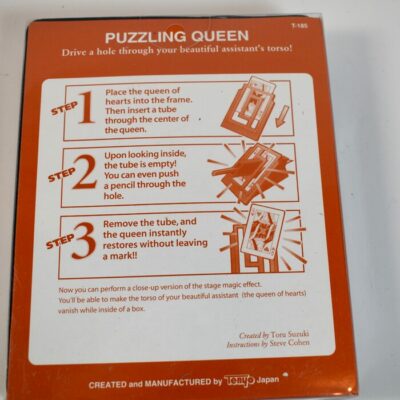 Tenyo Puzzling Queen T-185: pristine Mint in the unopened Box - Image 2