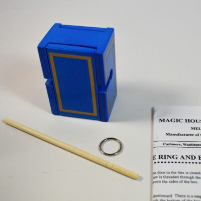 Mel Babcock Ring and Box: blue painted version - Image 4