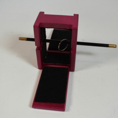 Mel Babcock Ring and Box: purple painted version - Image 2