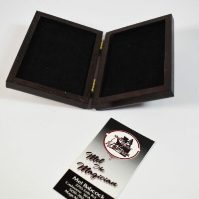 Mel Babcock Magnetic Card Box: Stunning colorful wood inlay - Image 4