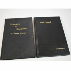 Principles and Deceptions and Card Control by Arthur Buckley. Both books