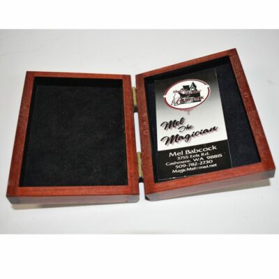 Mel Babcock Magnetic Card Box: exotic woods - Image 3