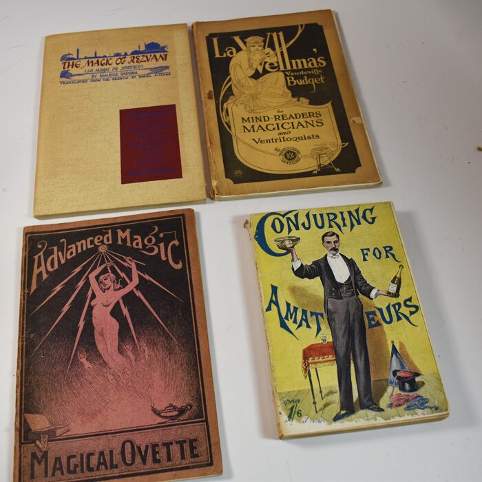4 vintage pulp books: Early 1900's-1949 (includes Magic of Rezvani)