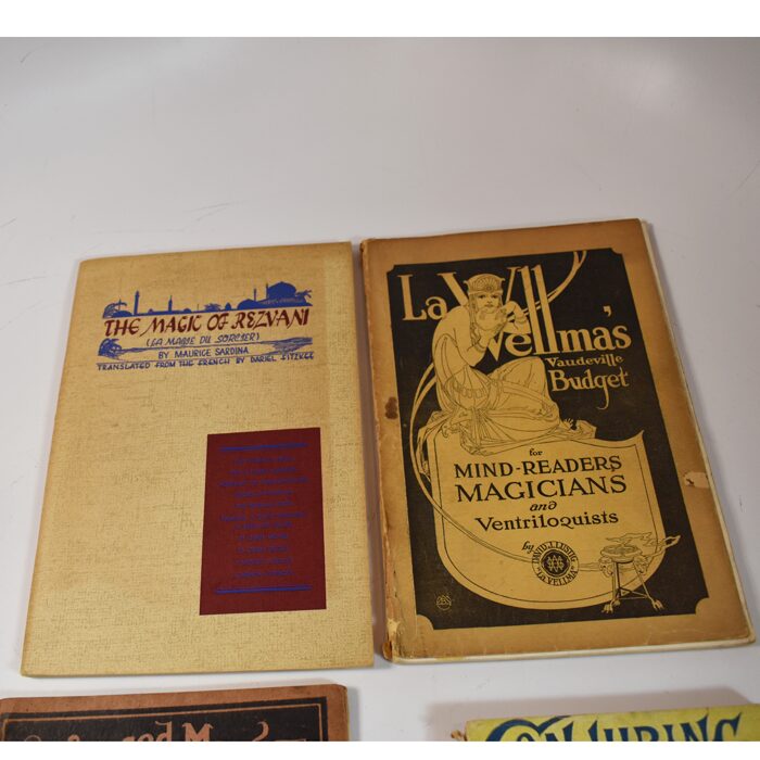4 vintage pulp books: Early 1900's-1949 (includes Magic of Rezvani) - Image 2