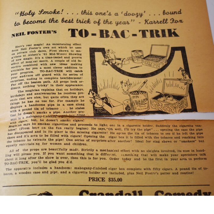 Vintage Abbott TO-BAC-TRIX: rare: an amazing find - Image 6